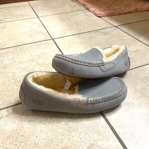 UGG Ansley slippers blue suede